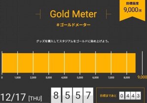 【スタッフ】📢＃ゴールドメーター 速報📢12/19の最終節 ＃ゴールド大作戦ついに、販売最終日‼️目標まであと「50... [ベガルタ仙台【公式】ベガッ太&ルターナ(時々)そしてスタッフ]